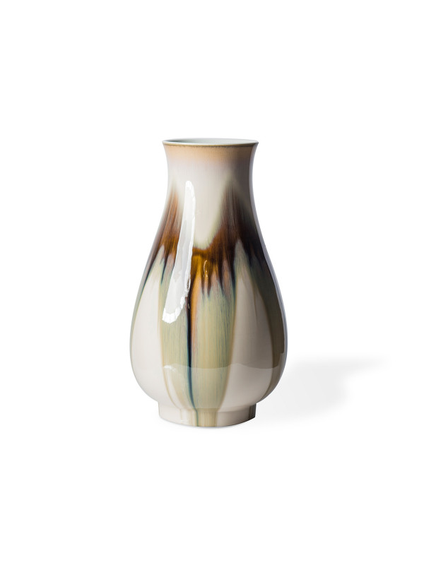 Glazed Porcelain Vase